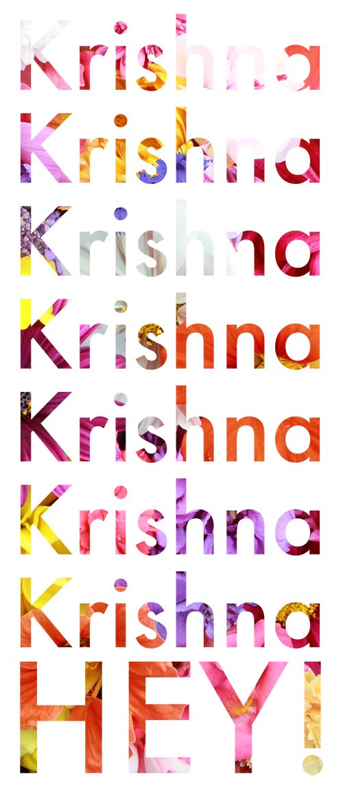 Krishna Hey!